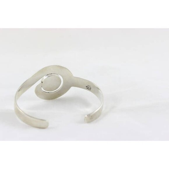 Sterling Silver Turquoise Cuff Bracelet - Picture 8 of 8